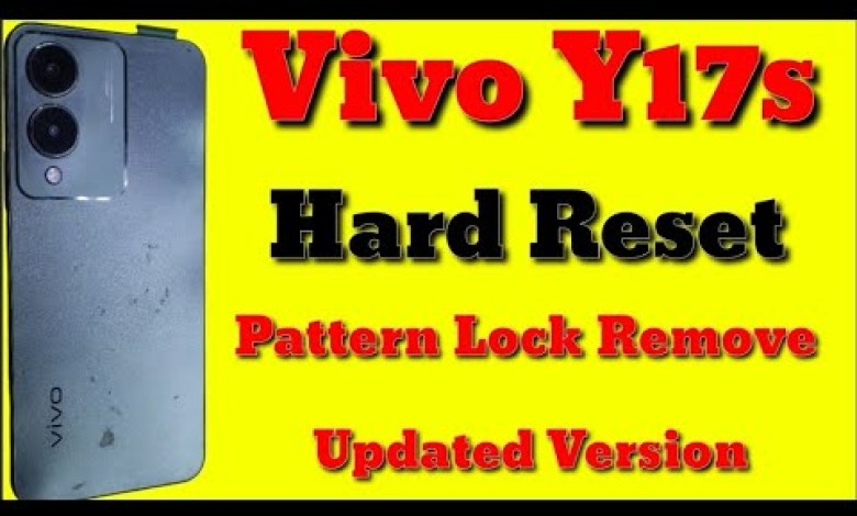 Vivo Y17s Hard Reset || Vivo Y17s Factory Data Reset Vivo Y17s Hard Reset || Vivo Y17s Factory Data Reset