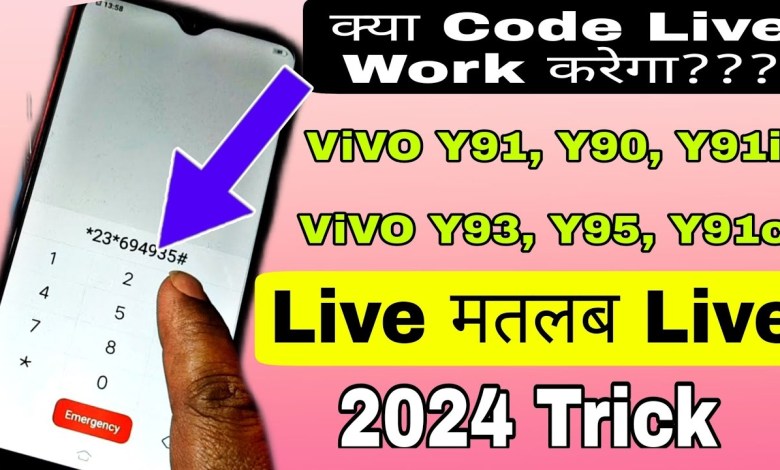 Live मतलब Live:- Vivo Y91, Y91i, Y90, Y91c Y93, Y95 Live मतलब Live:- Vivo Y91, Y91i, Y90, Y91c Y93, Y95