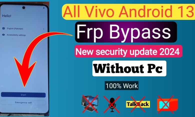 Vivo Y36 FRP Bypass without PC Android 13 | New Vivo Y36 FRP Bypass without PC Android 13 | New