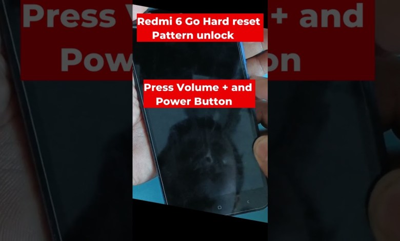 redmi go ka pattern lock kaise tode | hard reset redmi go ka pattern lock kaise tode | hard reset