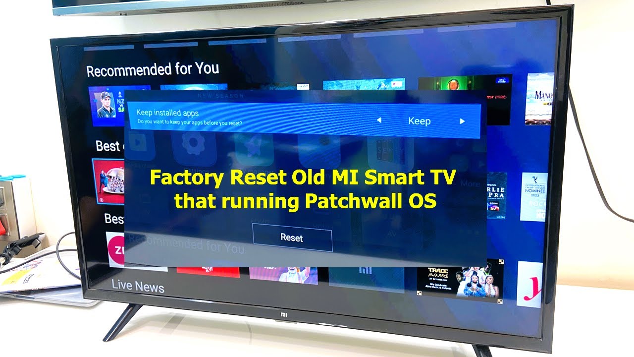 How to Factory Reset Old MI Smart TV that running How to Factory Reset Old MI Smart TV that running