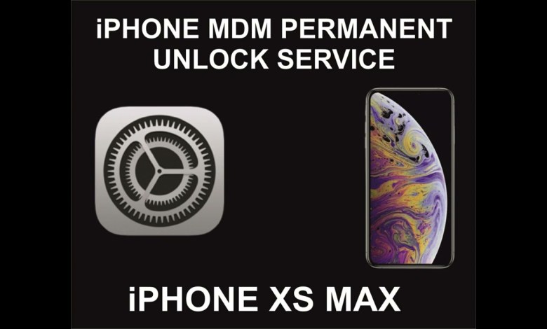 iPhone XS Max MDM Unlock Service, Permanent iPhone XS Max MDM Unlock Service, Permanent