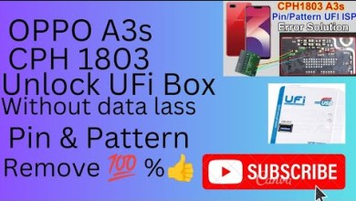 oppo A3S(cph1803) unlock UFi Box Without Date Loss Pin, oppo A3S(cph1803) unlock UFi Box Without Date Loss Pin,