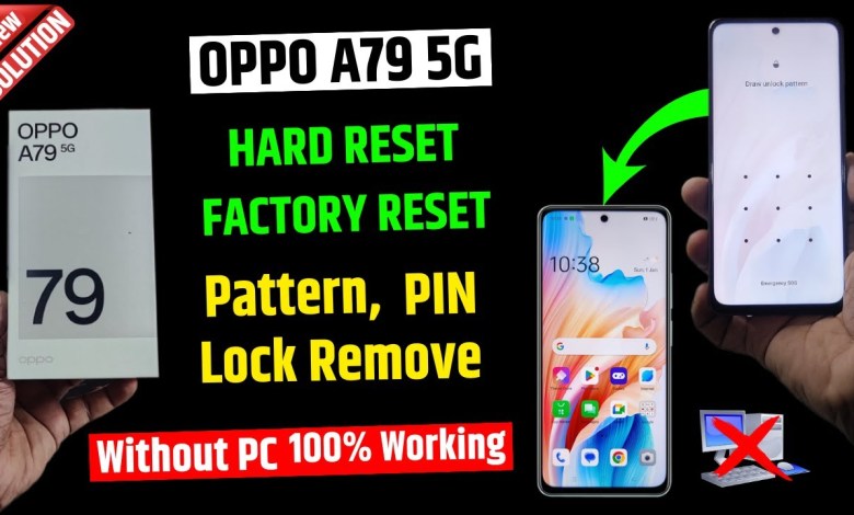 OPPO A79 5G Unlock Without Pc | OPPO A79 Factory Reset OPPO A79 5G Unlock Without Pc | OPPO A79 Factory Reset