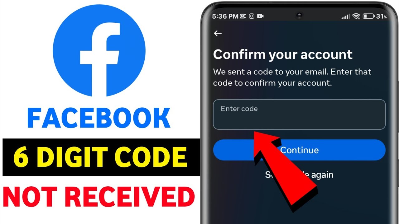 Facebook code not received || Facebook 6 digit code not Facebook code not received || Facebook 6 digit code not