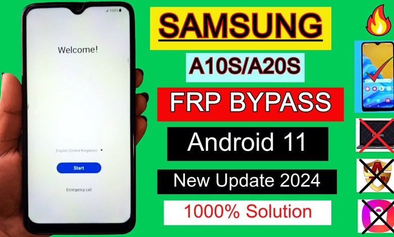 Samsung A10S/A20S Frp Bypass Without pc 2024 | After Samsung A10S/A20S Frp Bypass Without pc 2024 | After