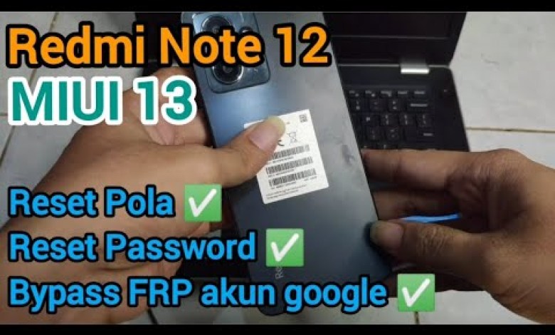 Redmi Note 12 Reset Password || Reset Pola Redmi note Redmi Note 12 Reset Password || Reset Pola Redmi note