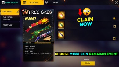CLAIM RARE M1887 SKIN RAMADAN EVENT -para CLAIM RARE M1887 SKIN RAMADAN EVENT -para
