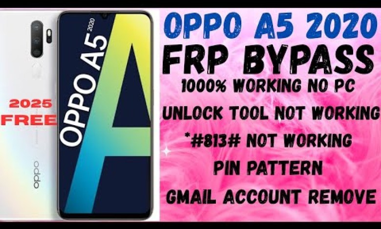 New Method for Oppo A5 2020 FRP Bypass without PC – Uncover the Secret! New Method for Oppo A5 2020 FRP Bypass without PC – Uncover the Secret!