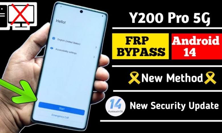 FRP Bypass Vivo Y200 Pro 5G, Y200e 5G || Android 14 || FRP Bypass Vivo Y200 Pro 5G, Y200e 5G || Android 14 ||