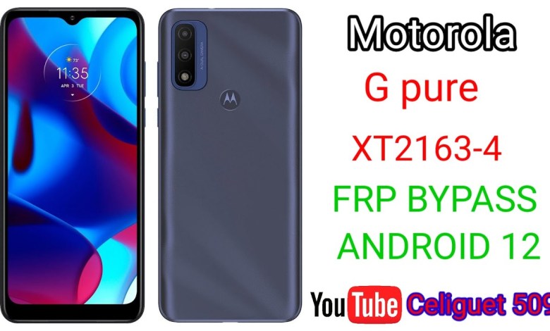 Motorola G Pure (XT2163-4) Android 12 Frp || Google Motorola G Pure (XT2163-4) Android 12 Frp || Google