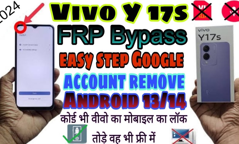 ViVo Y17s Bypass/UnlockGoogle Account Android 13/14 Frp ViVo Y17s Bypass/UnlockGoogle Account Android 13/14 Frp