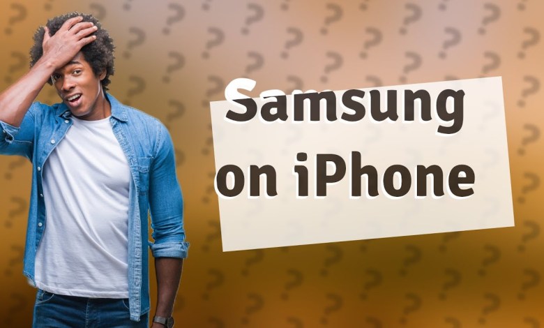 Can I sync Samsung account to iPhone? Can I sync Samsung account to iPhone?