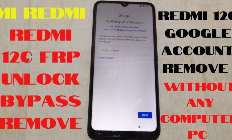 Mi redmi 12c frp bypass google account unlock without Mi redmi 12c frp bypass google account unlock without