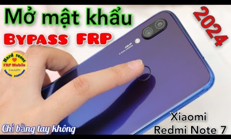 XIAOMI Redmi Note7 Frp bypass – Open screen password XIAOMI Redmi Note7 Frp bypass – Open screen password