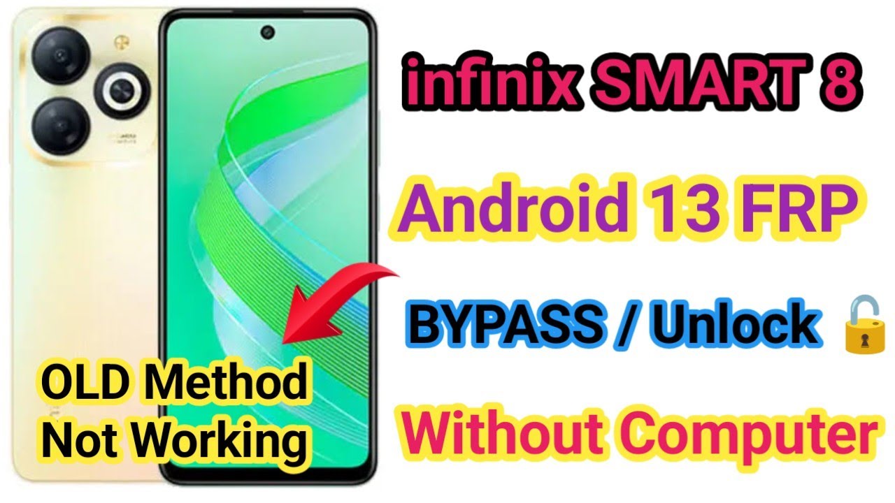 Curious about unlocking the Infinix SMART 8 without a PC? Check out this FRP Bypass method for Android 13! Curious about unlocking the Infinix SMART 8 without a PC? Check out this FRP Bypass method for Android 13!