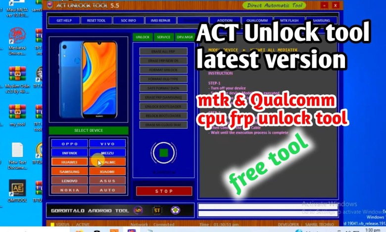 ACT Unkock tool | oppo, realme, vivo, xiaomi, samsung ACT Unkock tool | oppo, realme, vivo, xiaomi, samsung