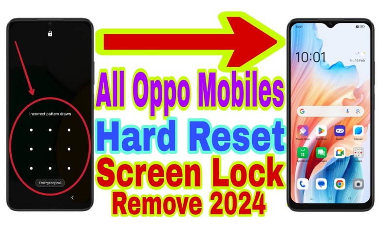 All Oppo Remove Screen Lock/Hard Reset 2024 | Unlock All Oppo Remove Screen Lock/Hard Reset 2024 | Unlock