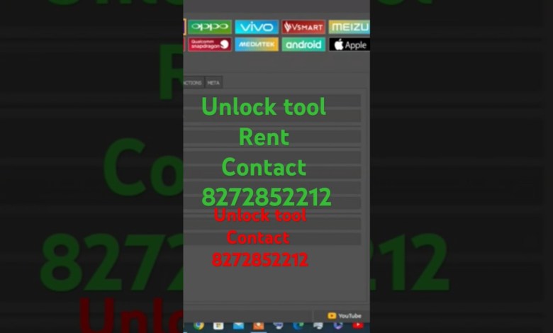 Unlock tool rental for Frp bypass – Smartphone wonder! #frp #smartphone Unlock tool rental for Frp bypass – Smartphone wonder! #frp #smartphone