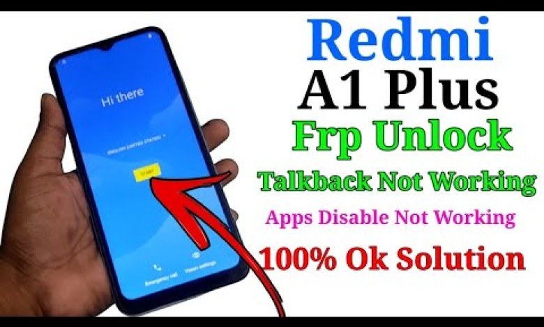 Unleash the Mystery: How to Bypass FRP on Redmi A1 Plus Running Android 12 without Talkback Unleash the Mystery: How to Bypass FRP on Redmi A1 Plus Running Android 12 without Talkback