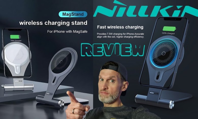 Nillkin MagStand Wireless Charging Stand Review Nillkin MagStand Wireless Charging Stand Review