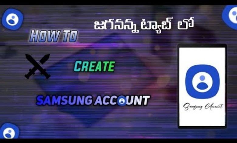 How To Create Samsung Account In Tab || #jagananna How To Create Samsung Account In Tab || #jagananna