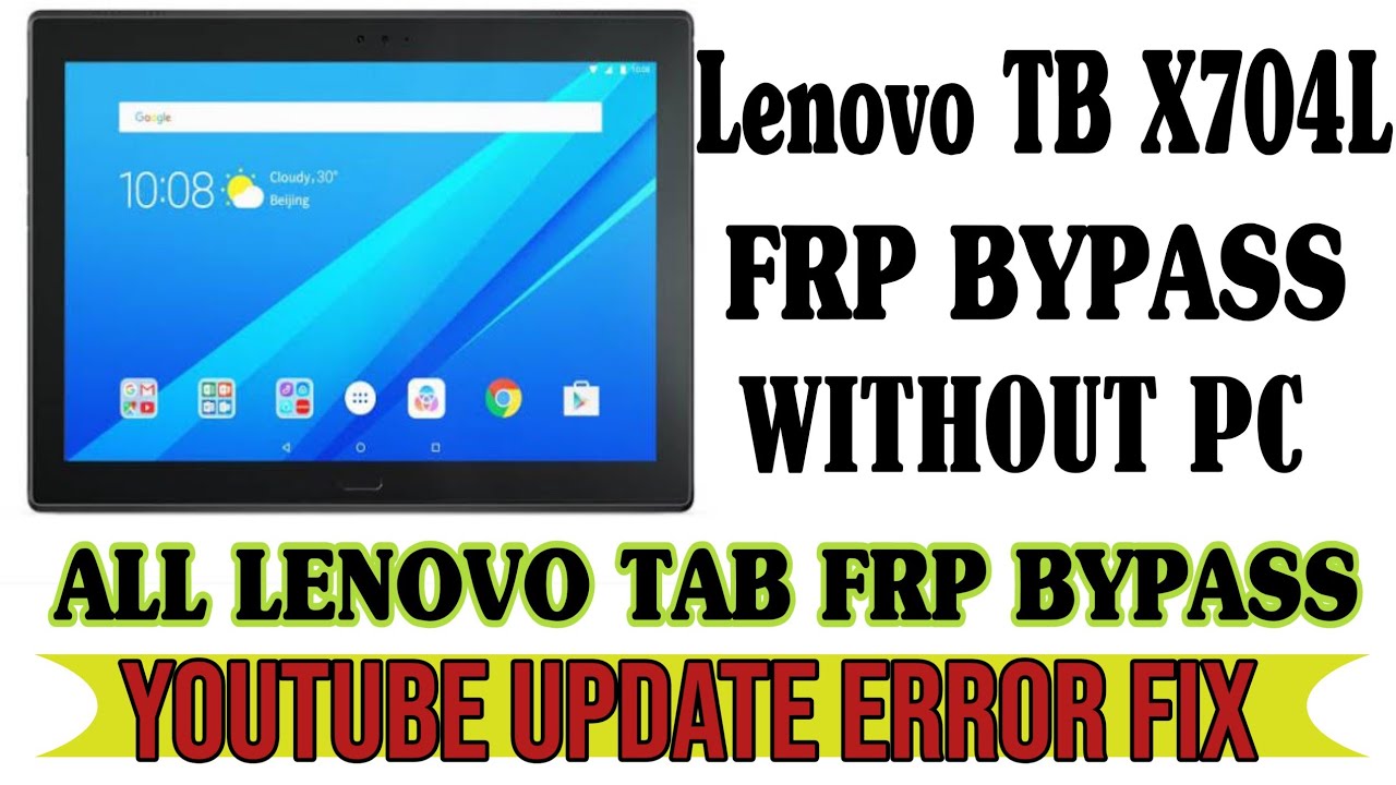 Lenovo tTB-X704L frp bypass without pc / Lenovo tab 4 Lenovo tTB-X704L frp bypass without pc / Lenovo tab 4