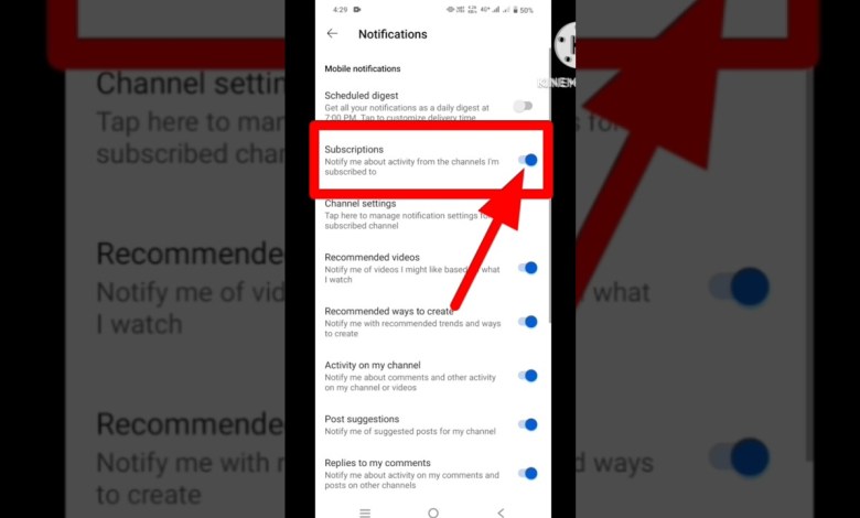 how to off youtube subscription notification|youtube how to off youtube subscription notification|youtube