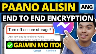 HOW TO REMOVE END TO END ENCRYPTION? l HOW TO REMOVE HOW TO REMOVE END TO END ENCRYPTION? l HOW TO REMOVE