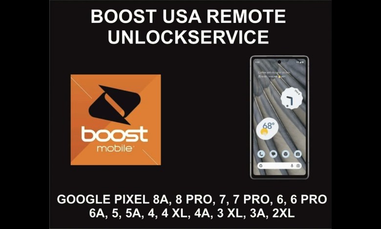 Boost USA Pixel Remote Unlock Service, Pixel All Models Boost USA Pixel Remote Unlock Service, Pixel All Models