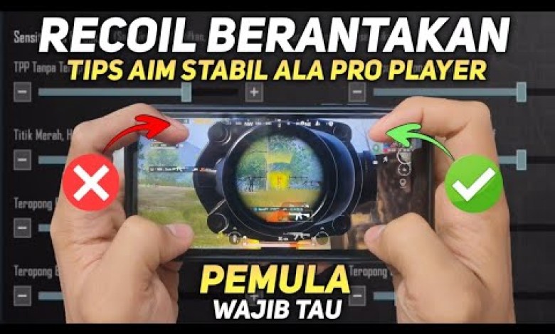 ERRORS ON HOW TO SET THE BEST PUBG MOBILE SENSITIVITY ERRORS ON HOW TO SET THE BEST PUBG MOBILE SENSITIVITY