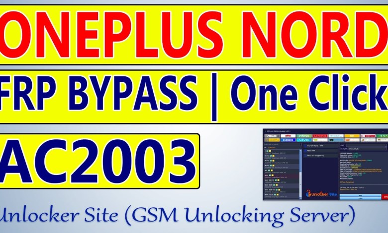 OnePlus Nord (AC2003) FRP Bypass By CF-Tools OnePlus Nord (AC2003) FRP Bypass By CF-Tools