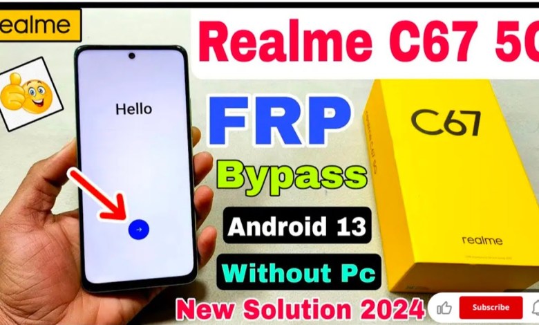 Unlock Realme C67 5G with Android 13 using this new bypass method! Unlock Realme C67 5G with Android 13 using this new bypass method!
