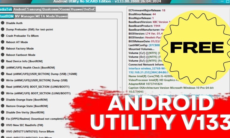 Android Utility Tool V133 latest Update All Samsung Android Utility Tool V133 latest Update All Samsung