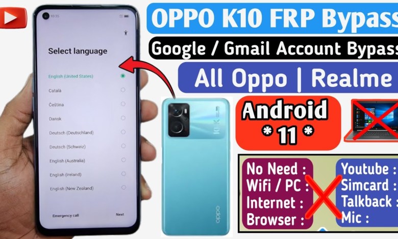 OPPO K10 FRP Bypass | Android 11 | New Sollution 2024 OPPO K10 FRP Bypass | Android 11 | New Sollution 2024