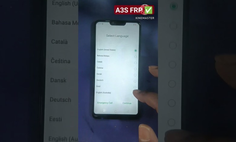 Oppo a3s and other Oppo and realme mobile FRP lock Oppo a3s and other Oppo and realme mobile FRP lock