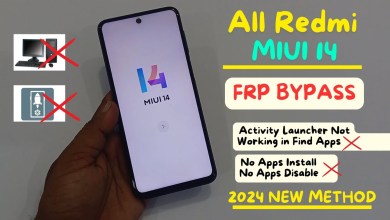 All Redmi MIUI 14 FRP Bypass/Unlock Activity Launcher All Redmi MIUI 14 FRP Bypass/Unlock Activity Launcher