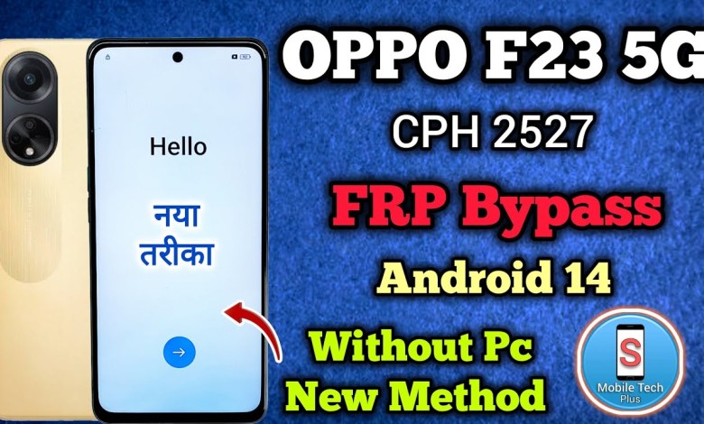 OPPO F23 5G FRP Unlock Tool for Android 14 – Unlock All Devices OPPO F23 5G FRP Unlock Tool for Android 14 – Unlock All Devices