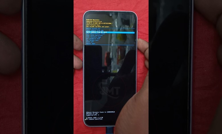 Unlock the Samsung A14 5G with a Hard Reset | #shorts Unlock the Samsung A14 5G with a Hard Reset | #shorts