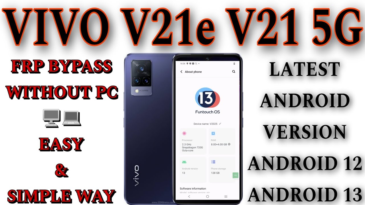 Vivo V21 5g Frp Bypass Android 13 | Vivo V21 5g Talk Vivo V21 5g Frp Bypass Android 13 | Vivo V21 5g Talk