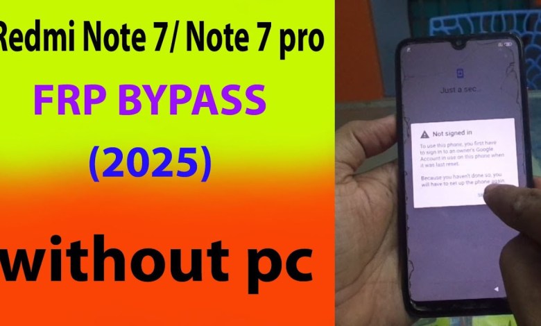 Unlock the Secrets: Bypass FRP on Redmi Note 7/Note 7 Pro Without a PC in 2025! Unlock the Secrets: Bypass FRP on Redmi Note 7/Note 7 Pro Without a PC in 2025!