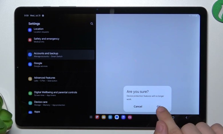 SAMSUNG Galaxy Tab S6 Lite – How to Log Out of SAMSUNG Galaxy Tab S6 Lite – How to Log Out of