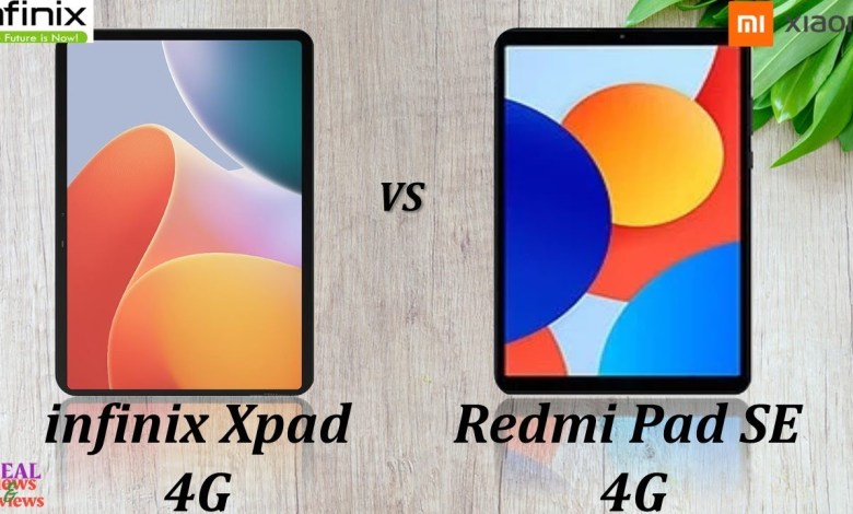 infinix Xpad 4G vs Xiaomi Redmi Pad SE 4G infinix Xpad 4G vs Xiaomi Redmi Pad SE 4G
