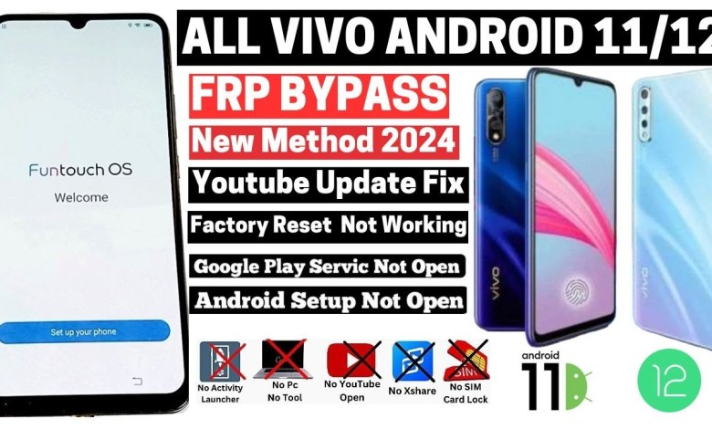 All Vivo FRP Bypass 2024 Without PC | Youtube Update All Vivo FRP Bypass 2024 Without PC | Youtube Update