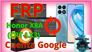 FRP Google Account Honor X8A (CRT-LX3) with FRP Google Account Honor X8A (CRT-LX3) with