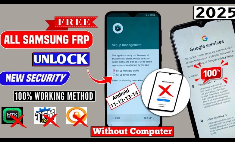 Unlock Any Samsung Galaxy with FRP Bypass – Guaranteed Success in 2025! Unlock Any Samsung Galaxy with FRP Bypass – Guaranteed Success in 2025!