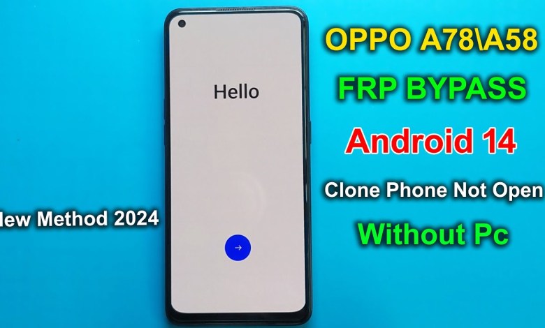 OPPO A78A58 FRP Unlock Android 14 | New Trick 2024 | OPPO A78A58 FRP Unlock Android 14 | New Trick 2024 |
