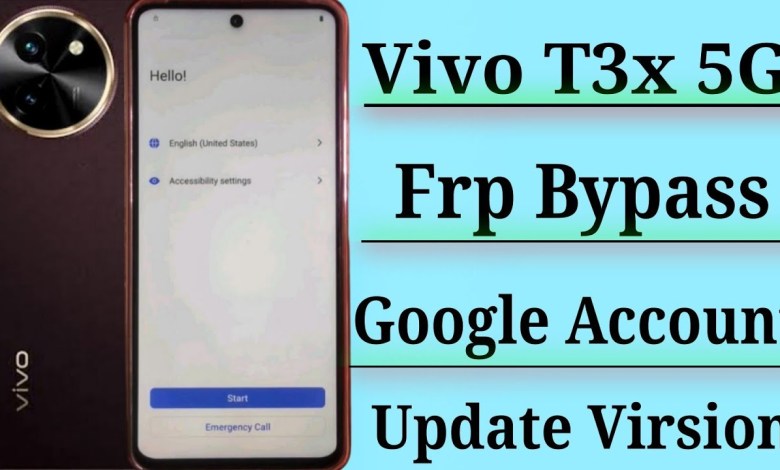Vivo T3x 5G Frp Bypass || Vivo T3x 5G Google Account Vivo T3x 5G Frp Bypass || Vivo T3x 5G Google Account