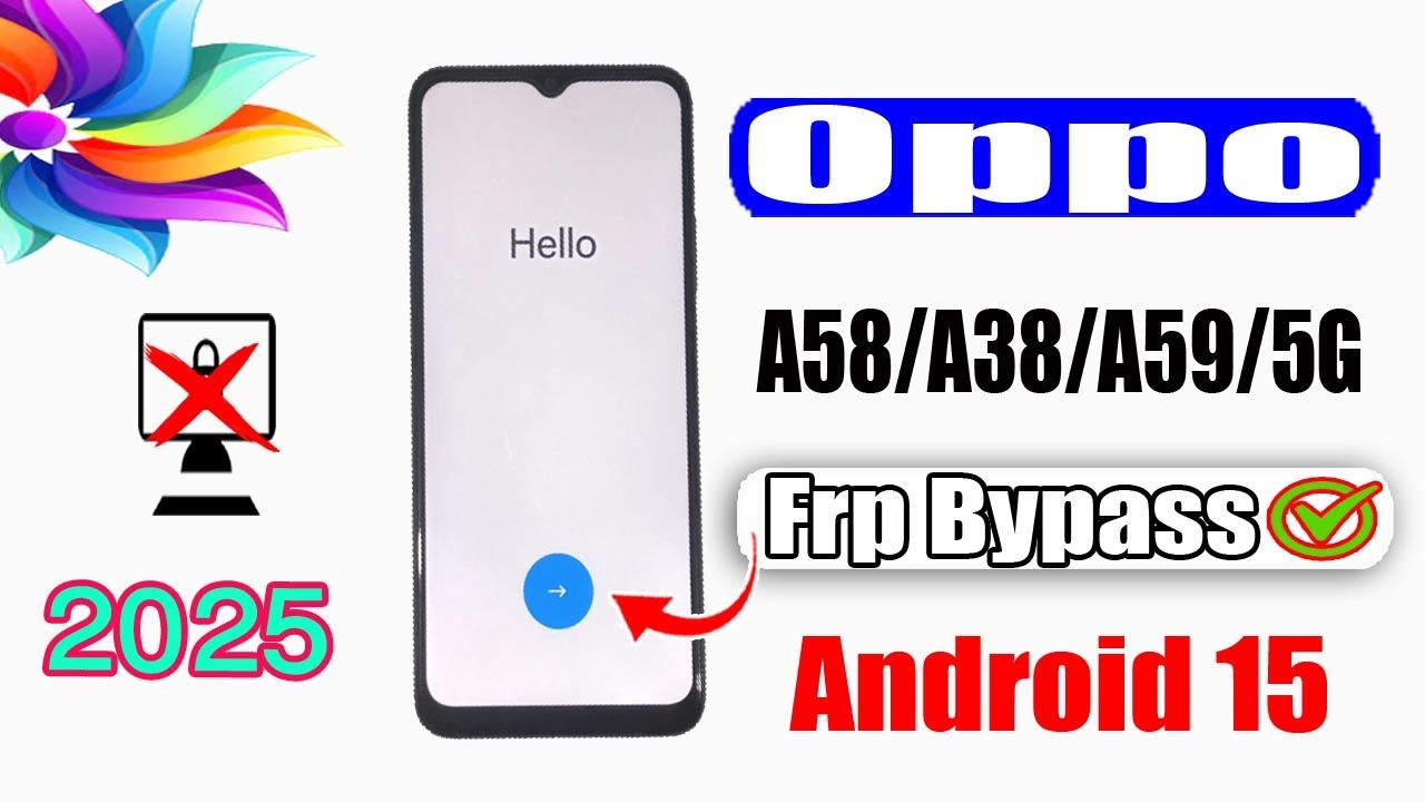 Unlocking Secrets: How to Bypass FRP on OPPO A58/A38/A59 5G for Android 13, 14, and 15! Unlocking Secrets: How to Bypass FRP on OPPO A58/A38/A59 5G for Android 13, 14, and 15!