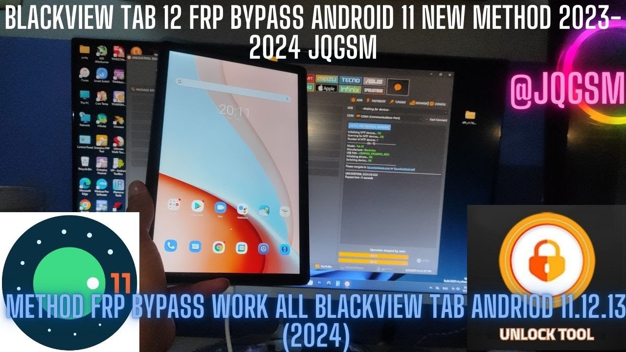 Discover how to bypass FRP on Blackview Tab 12 running Android 11 with this method for 2023-2024. Discover how to bypass FRP on Blackview Tab 12 running Android 11 with this method for 2023-2024.